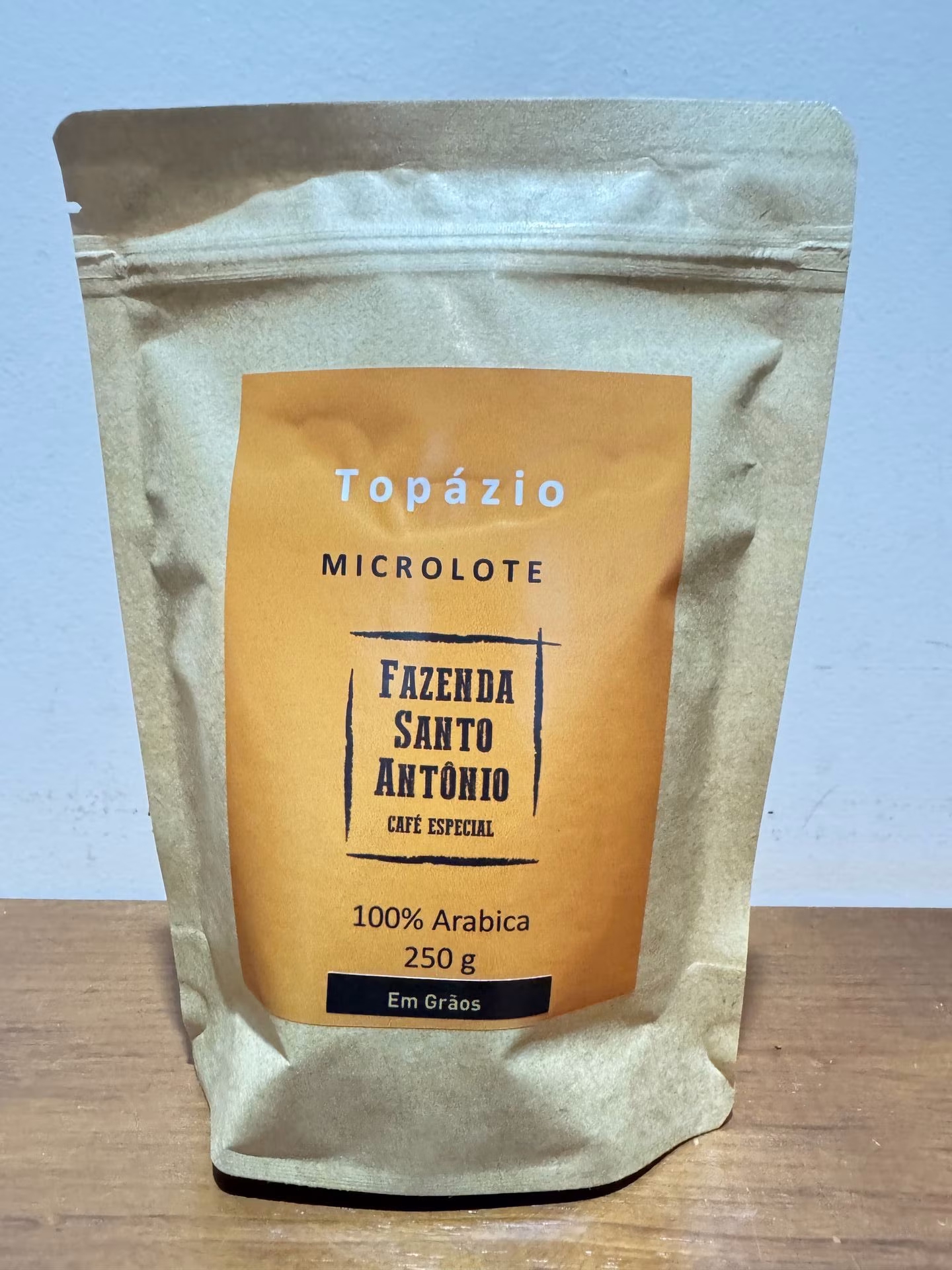 CAFE ESPECIAL FAZENDA SANTO ANTONIO TORRADO TOPAZIO